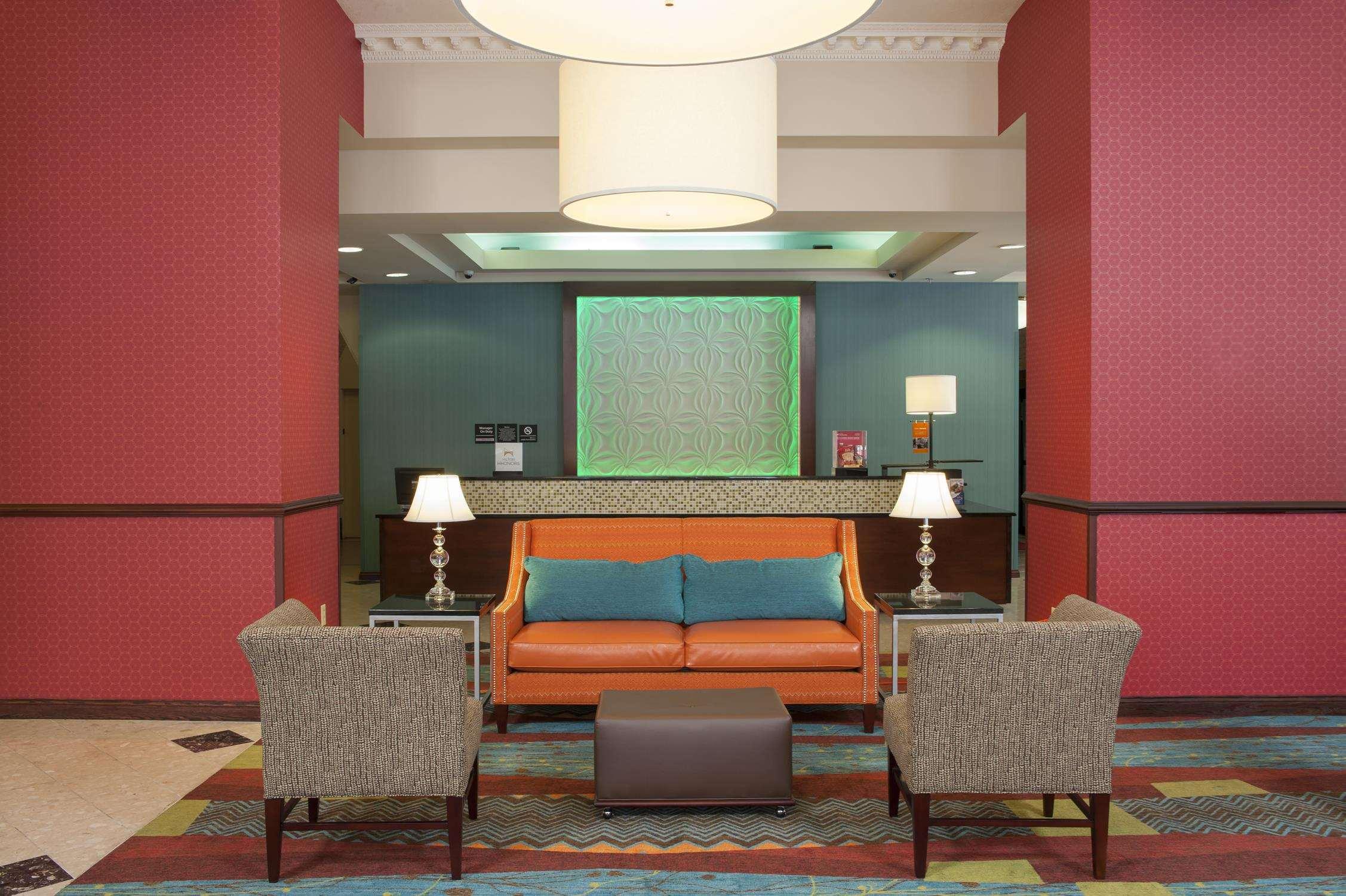 Hampton Inn Indianapolis Downtown Across From Circle Centre Интерьер фото